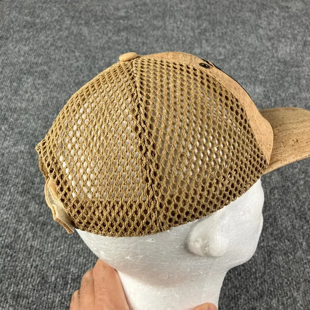 Portugal Cork Hat Embroidered‎ Cap Natural Cork One Size Cotton